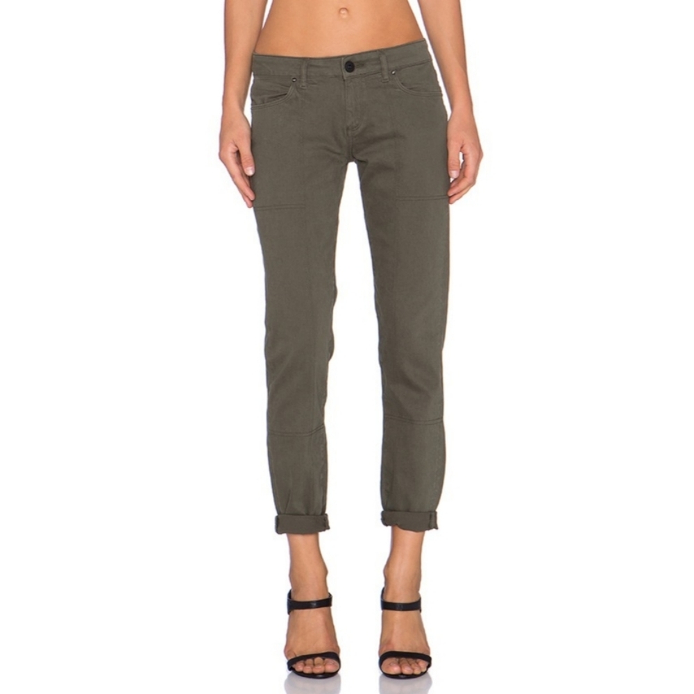 DL1961 • azalea relaxed olive skinny jean